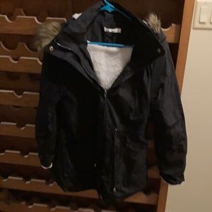 Lightweight lined rain coat